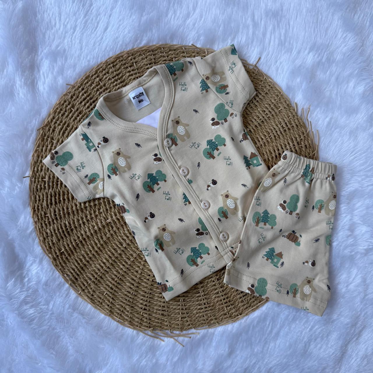 Jabla & Shorts  Sets - Cream
