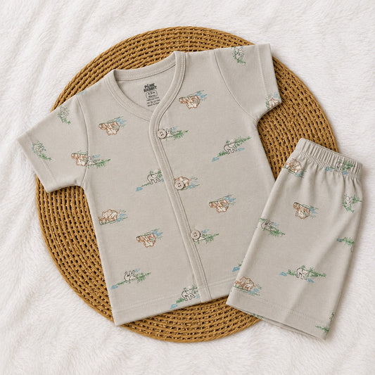 Jabla & Shorts  Sets - Grey