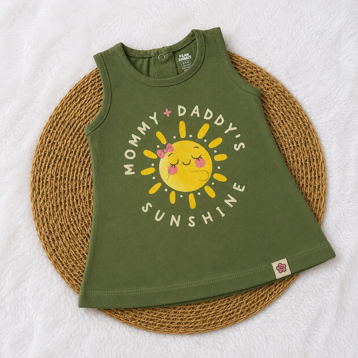 Premium Baby A-Line Frocks - Green