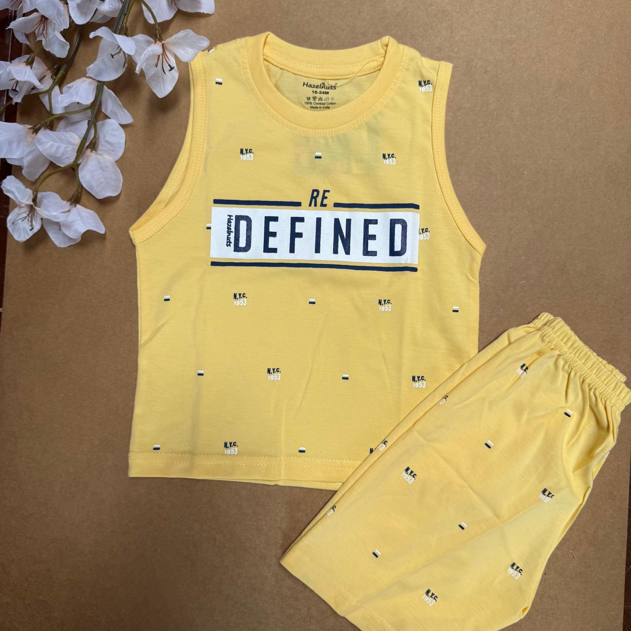 Baby Sets - Yellow Defined