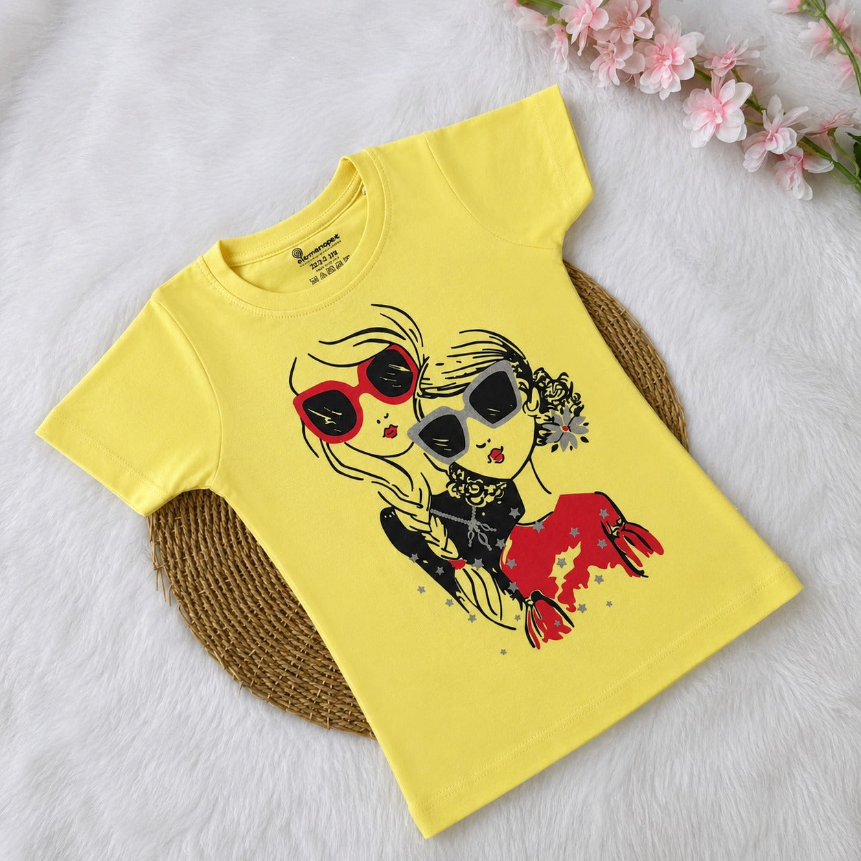Girls T-Shirt - Yellow