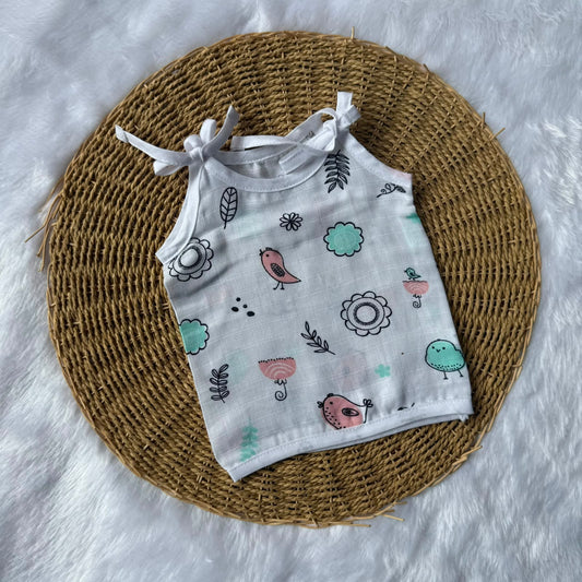 Muslin Baby  Knot Jabla - Bird