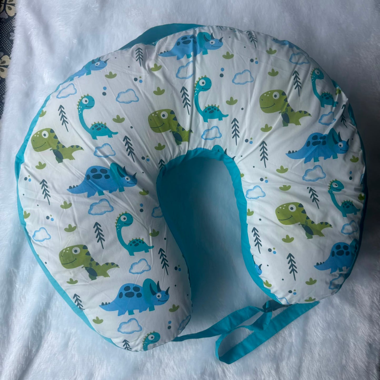 Baby Feeding Pillow - Dual Dino