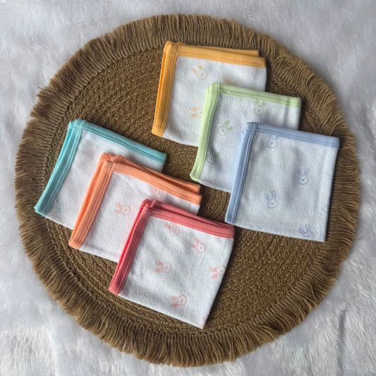 Rummal Terry Wipes - Rabbit face