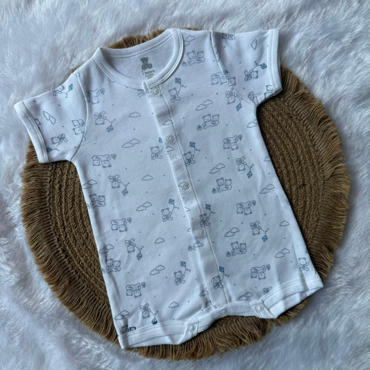 Jumpsuit - White Teddy