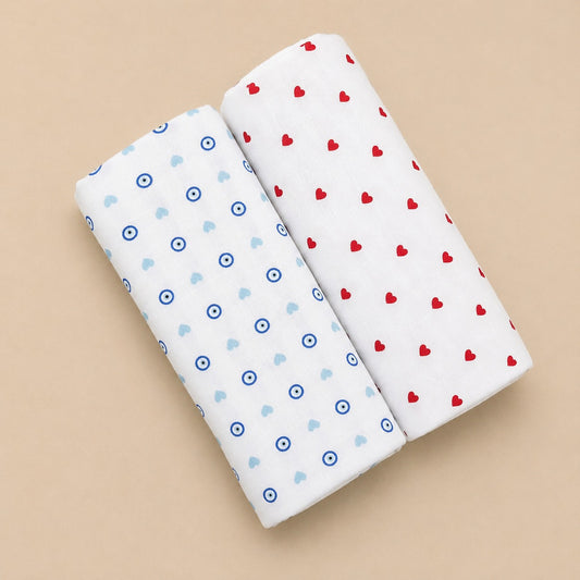 Muslin swaddle Combo (2pcs)