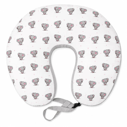 Baby Feeding Pillow - Grey Elephants