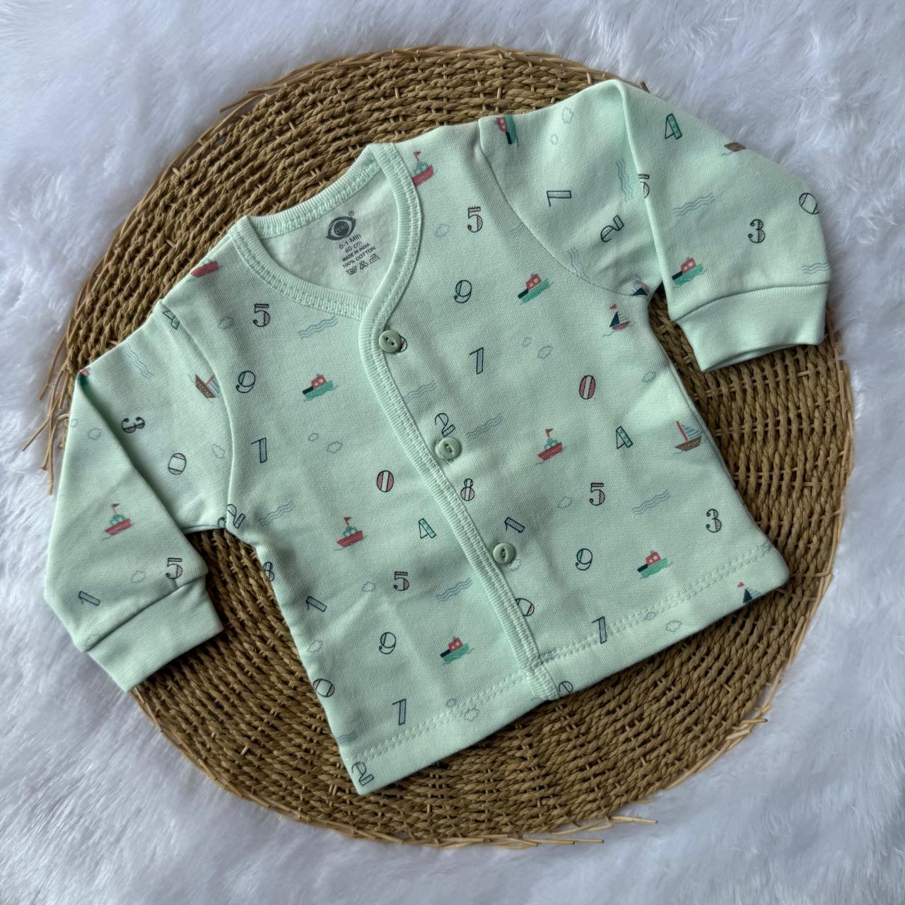 Baby sweater Jabla - Green