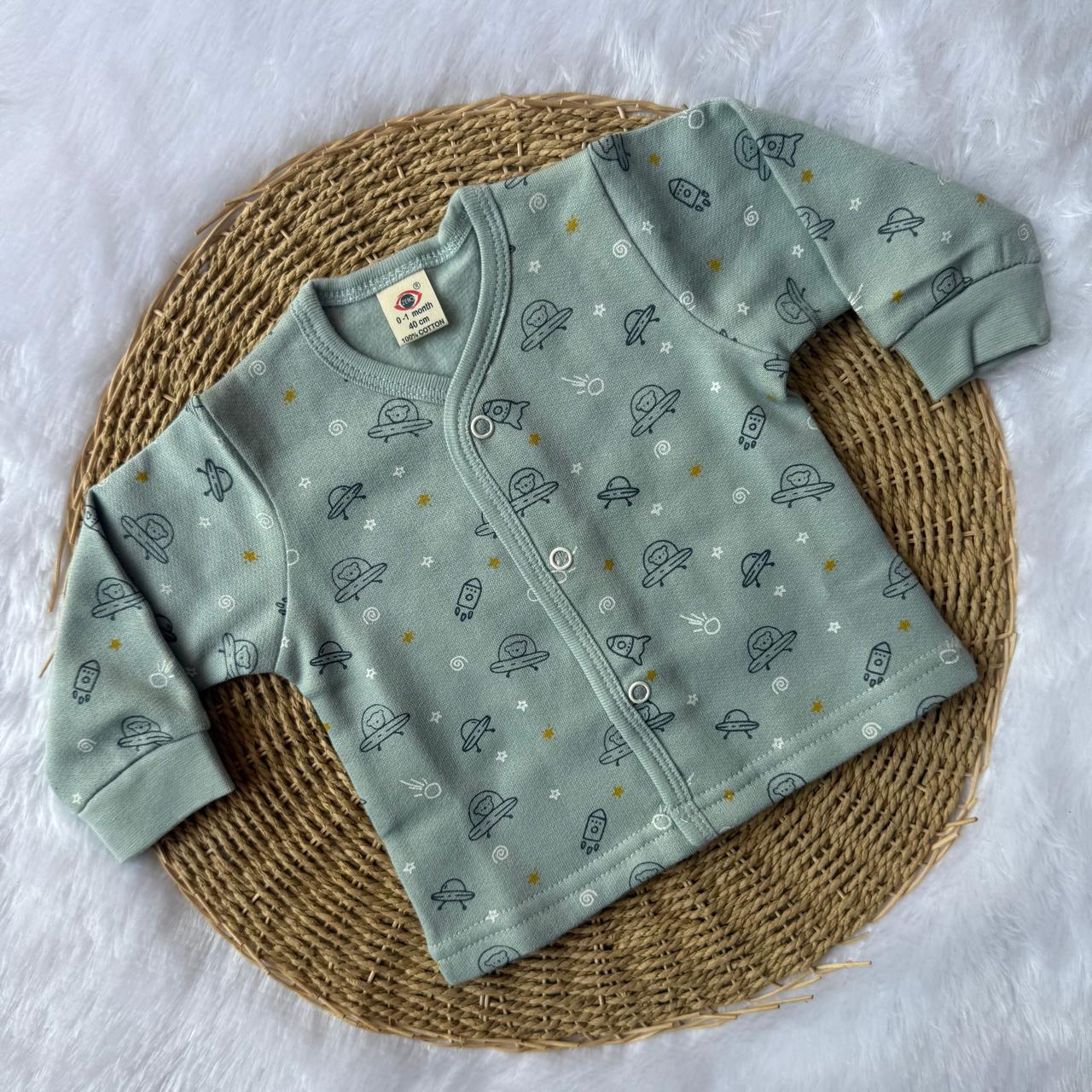 Baby sweater Jabla - Grey Solar