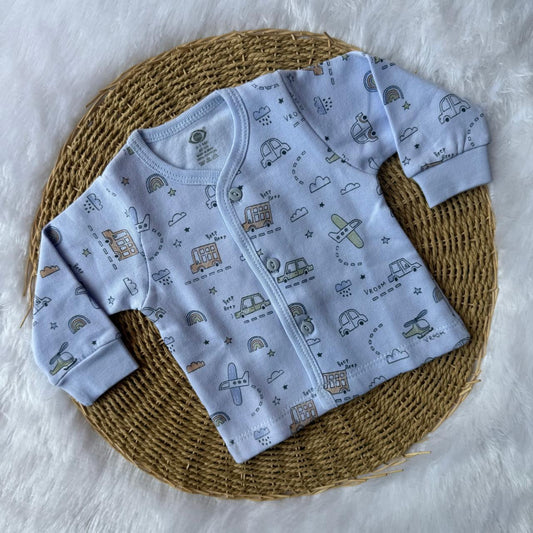 Baby sweater Jabla - Blue