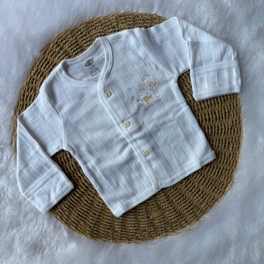 Knitted Baby Jabla with Full Sleeve With Mittens - Sunny Days