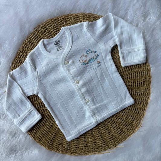 Knitted Baby Jabla with Full Sleeve With Mittens - Little Playmates