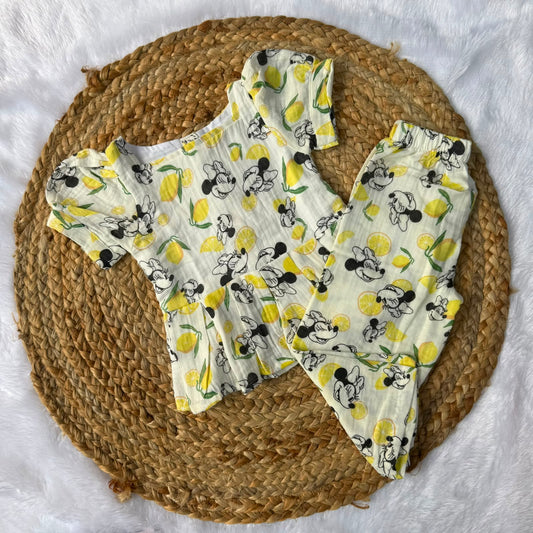 Girls Set - Lemon Mickey
