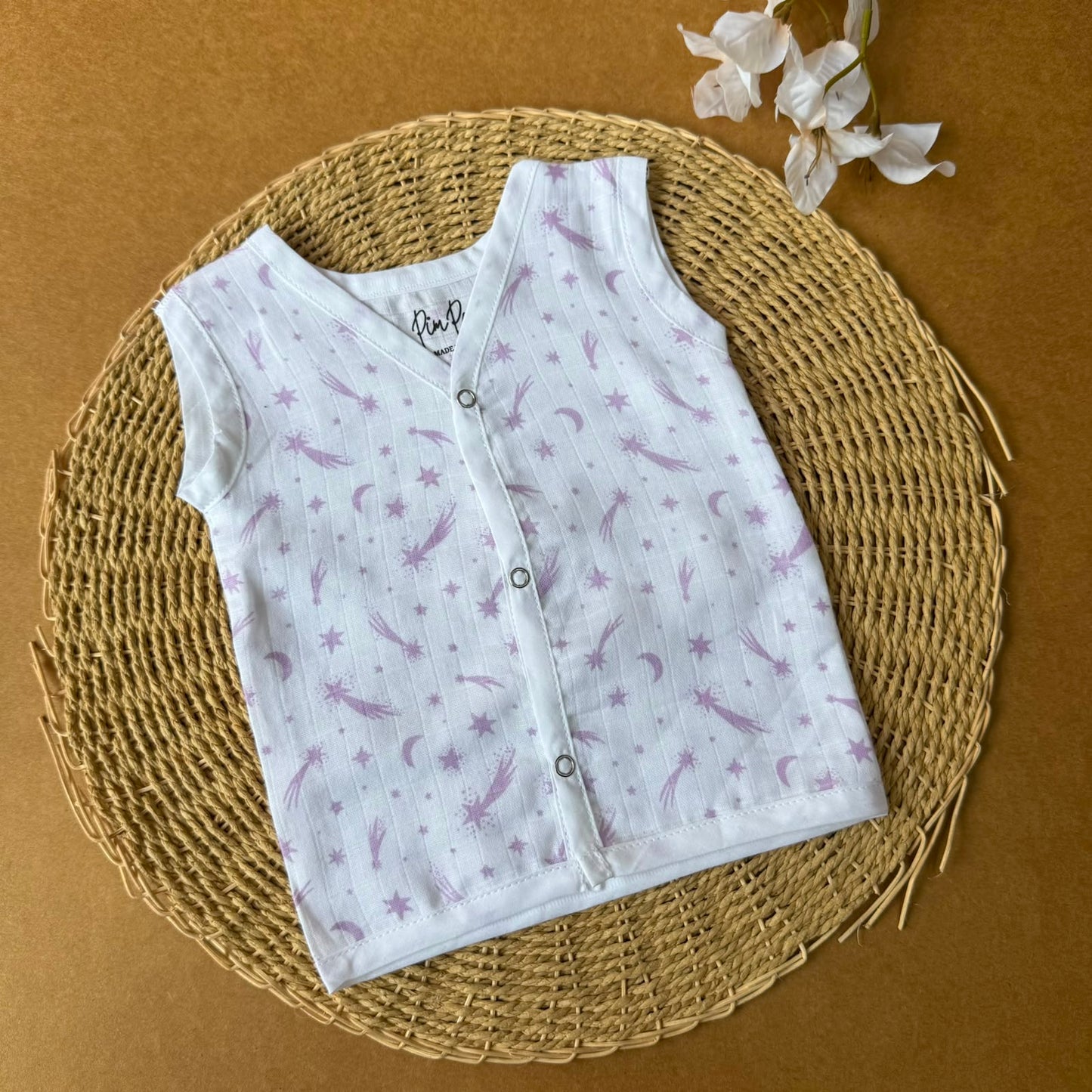 Premium Muslin Baby Jabla - Shooting Star