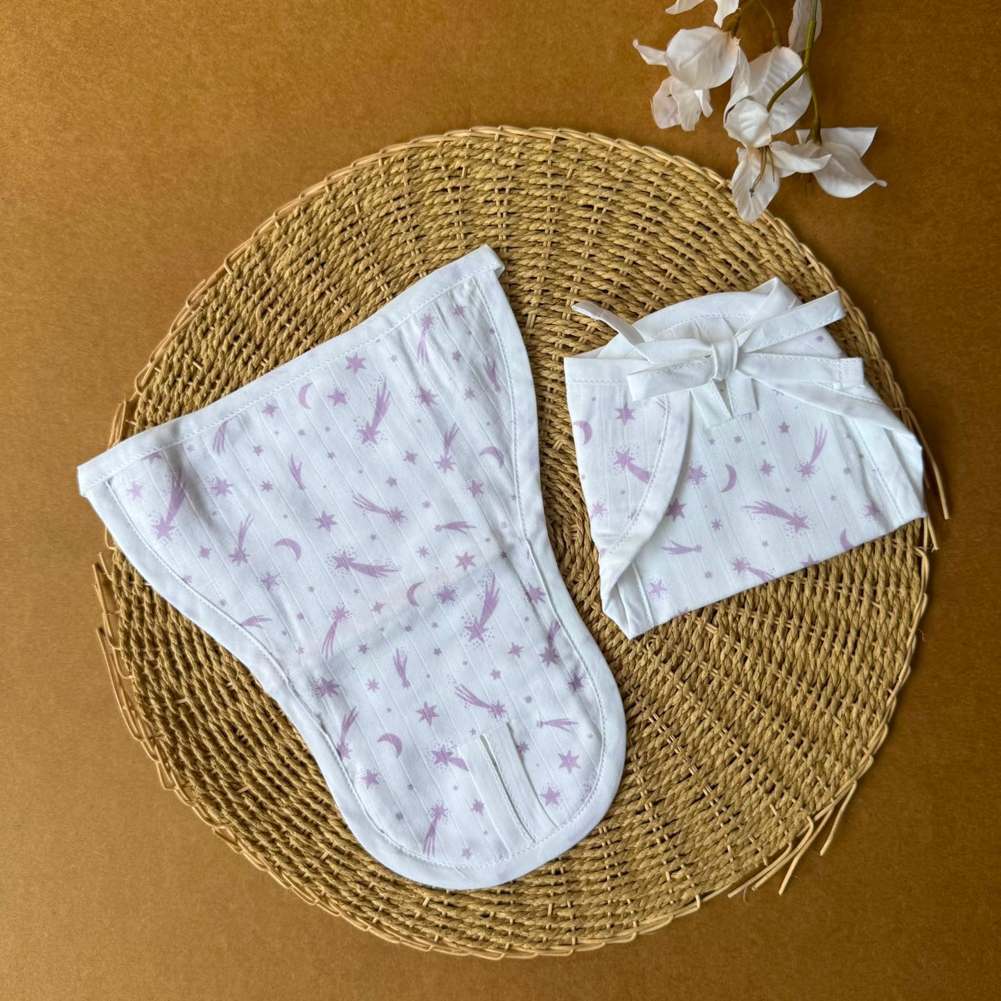 Premium Muslin Baby Nappy - Shooting Star