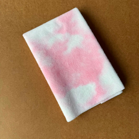 Pinky White Printed - Dry Sheet