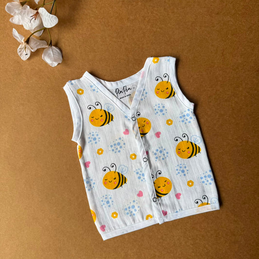 Premium Muslin Baby Jabla - Honey Bee