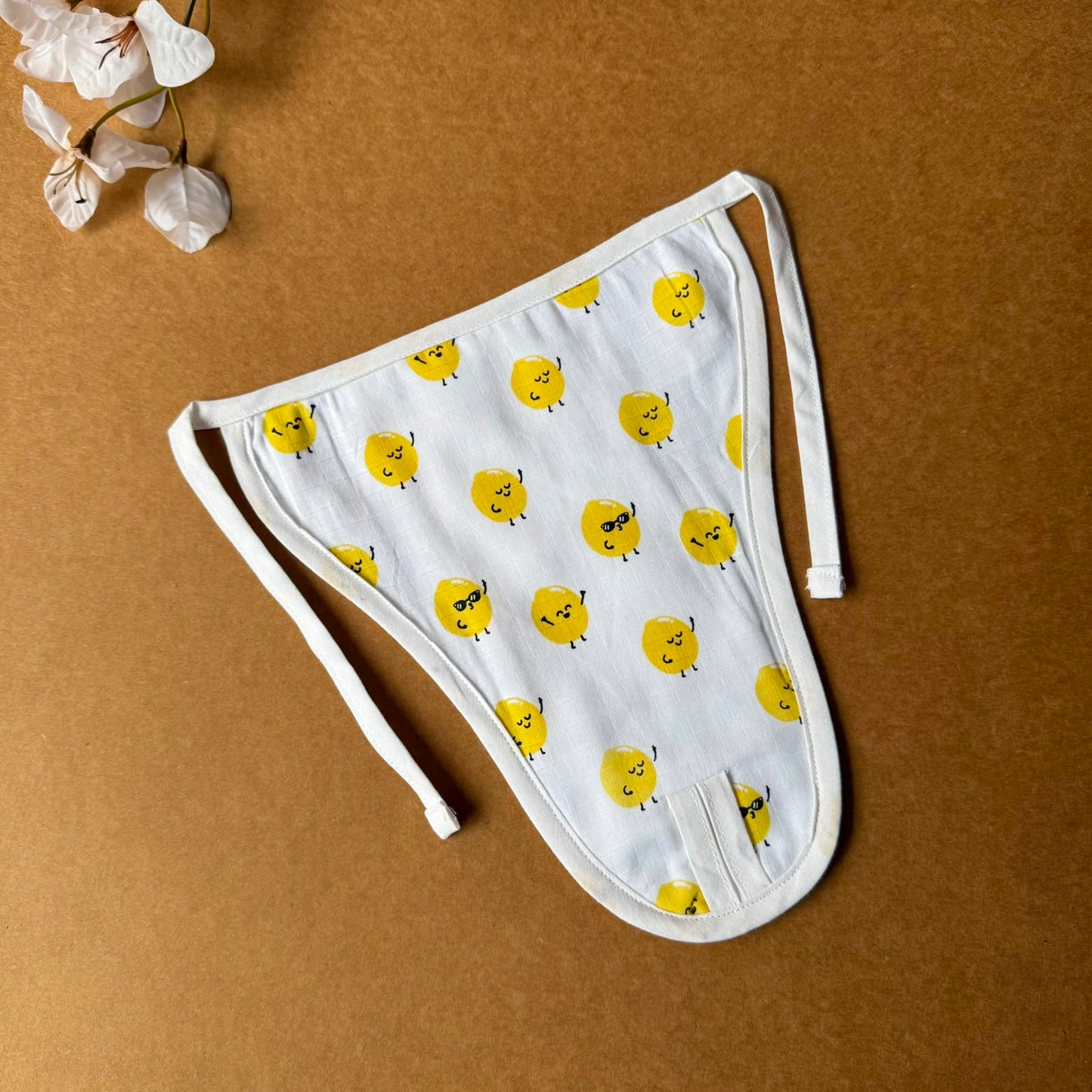 Premium Muslin Baby Nappy -  Smile Faces