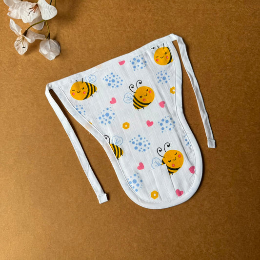 Premium Muslin Baby Nappy - Honey Bee