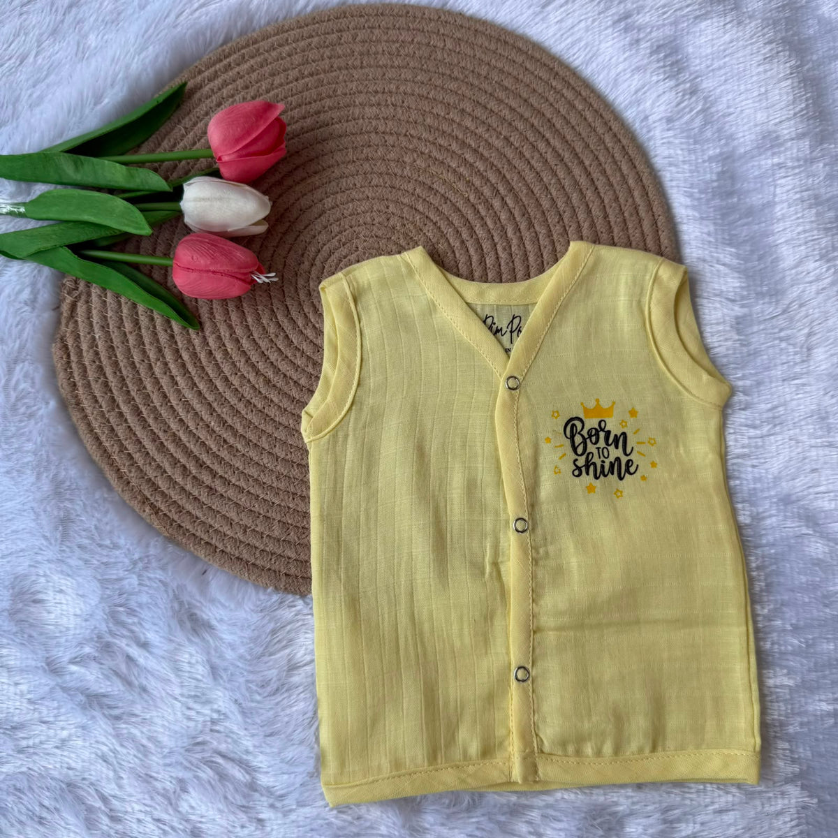 Premium Muslin Baby Jabla - Born Shine