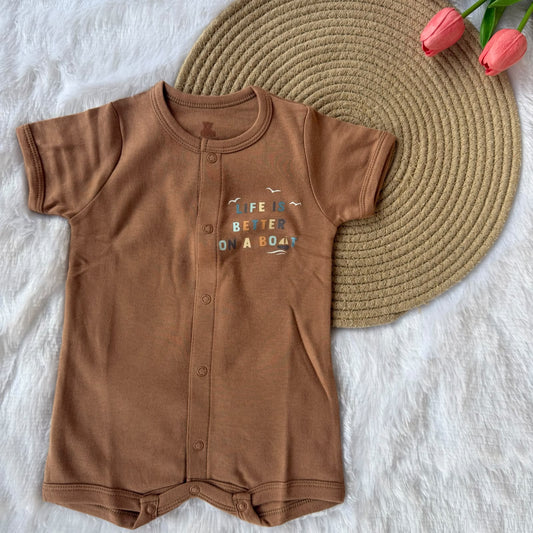 Jumpsuit - Brown
