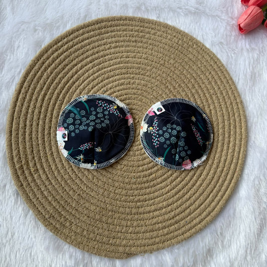 Reusable Breast Pads - NavyBlue