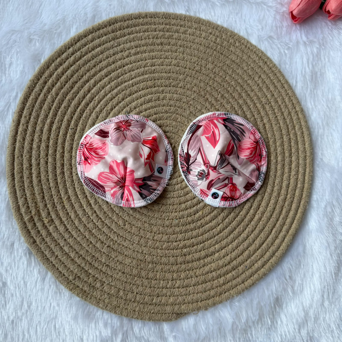 Reusable Breast Pads - Pink