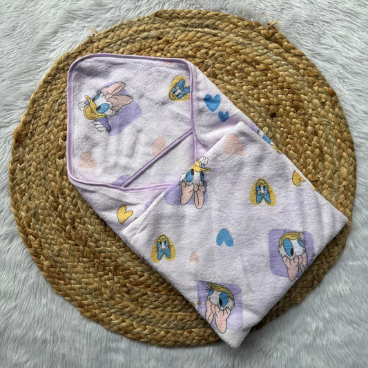 Hooded Towel - Purple