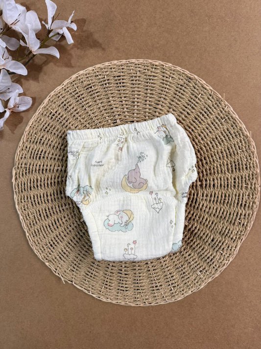 Muslin Underpads - Baby Elephant