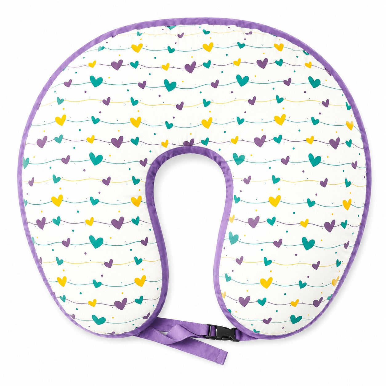 Baby Feeding Pillow - Hearts