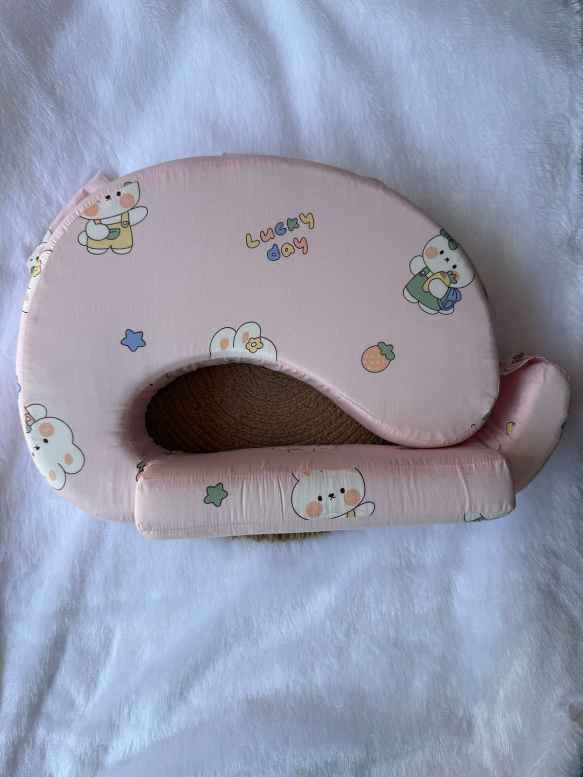 Baby Feeding Pillow - Light Pink
