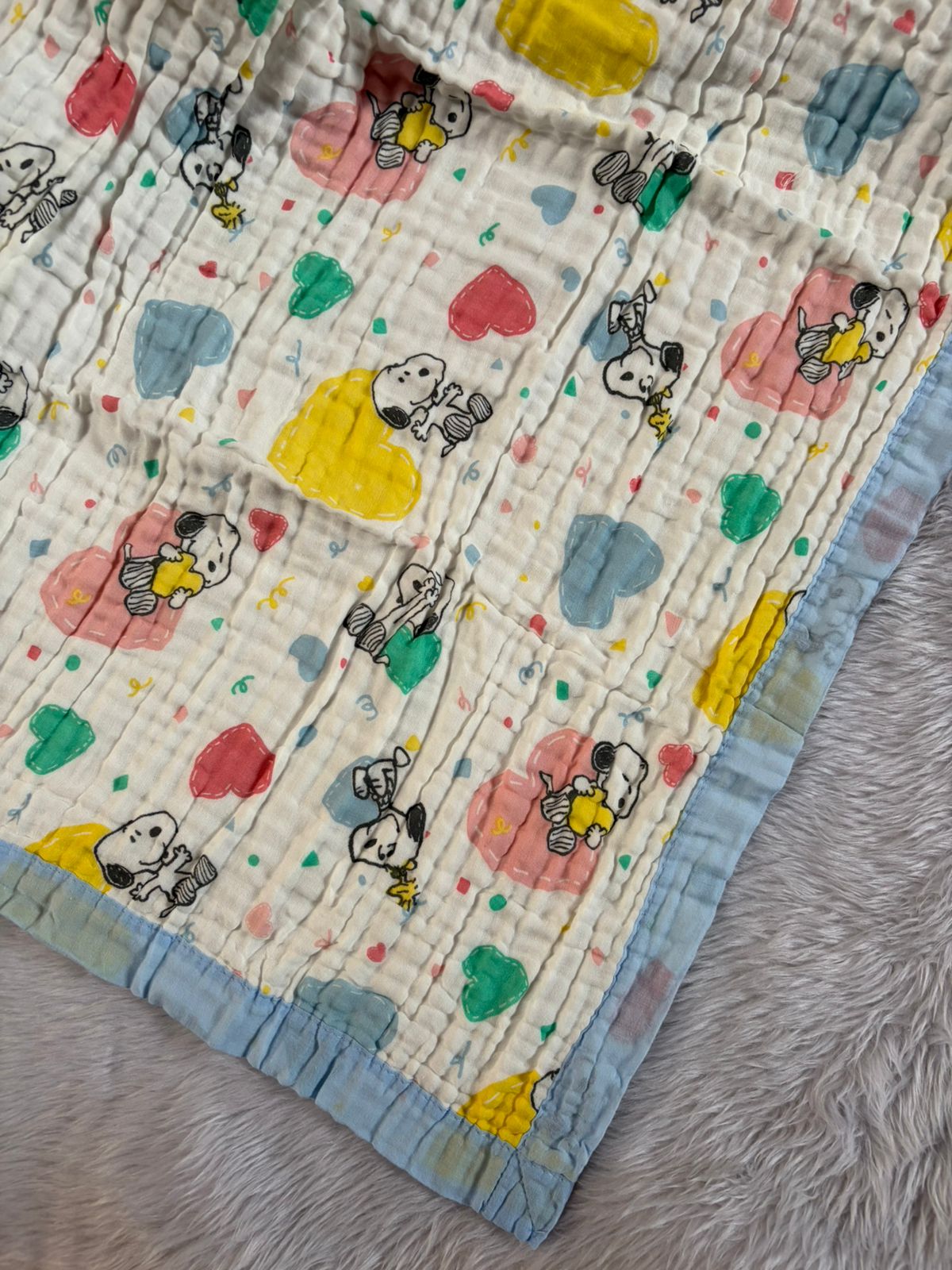 Muslin Blanket 6 Layer - Dog