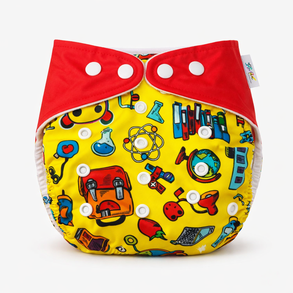 OneFit Free Size Cloth Diapers - Yellow