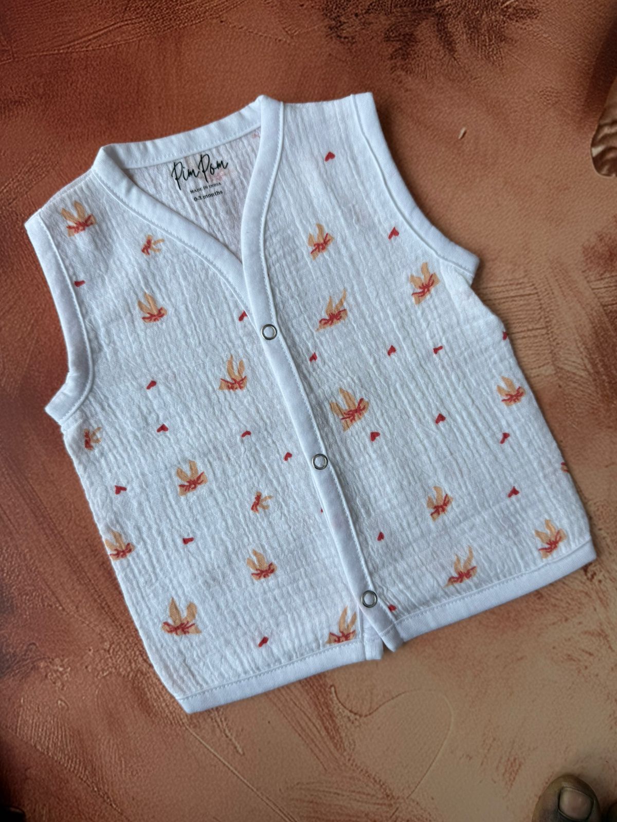 Crinkled Muslin Baby Jabla – Flower