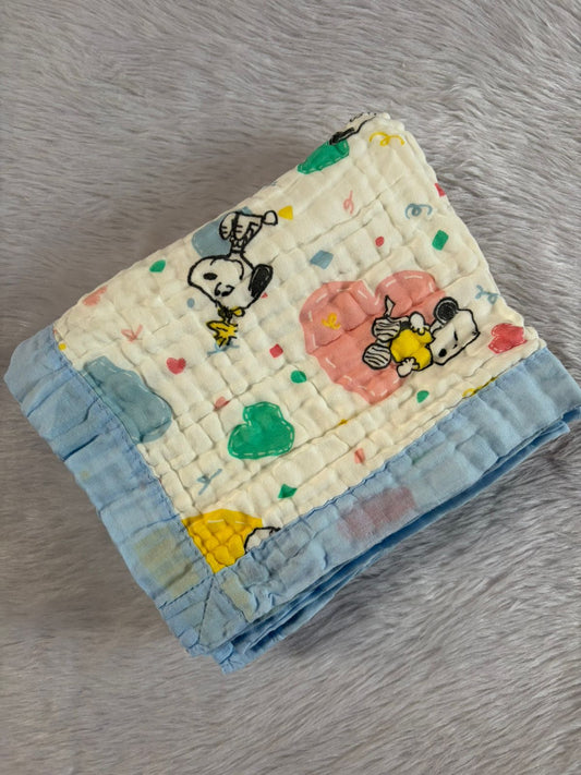 Muslin Blanket 6 Layer - Dog