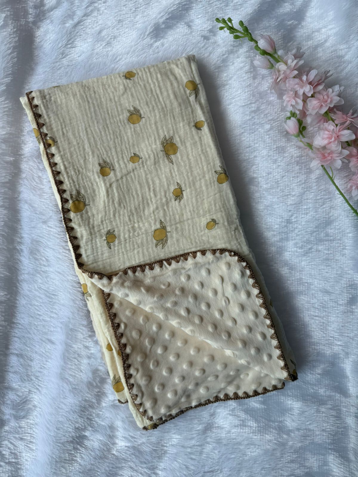 Muslin Bubble Blanket - Fruit