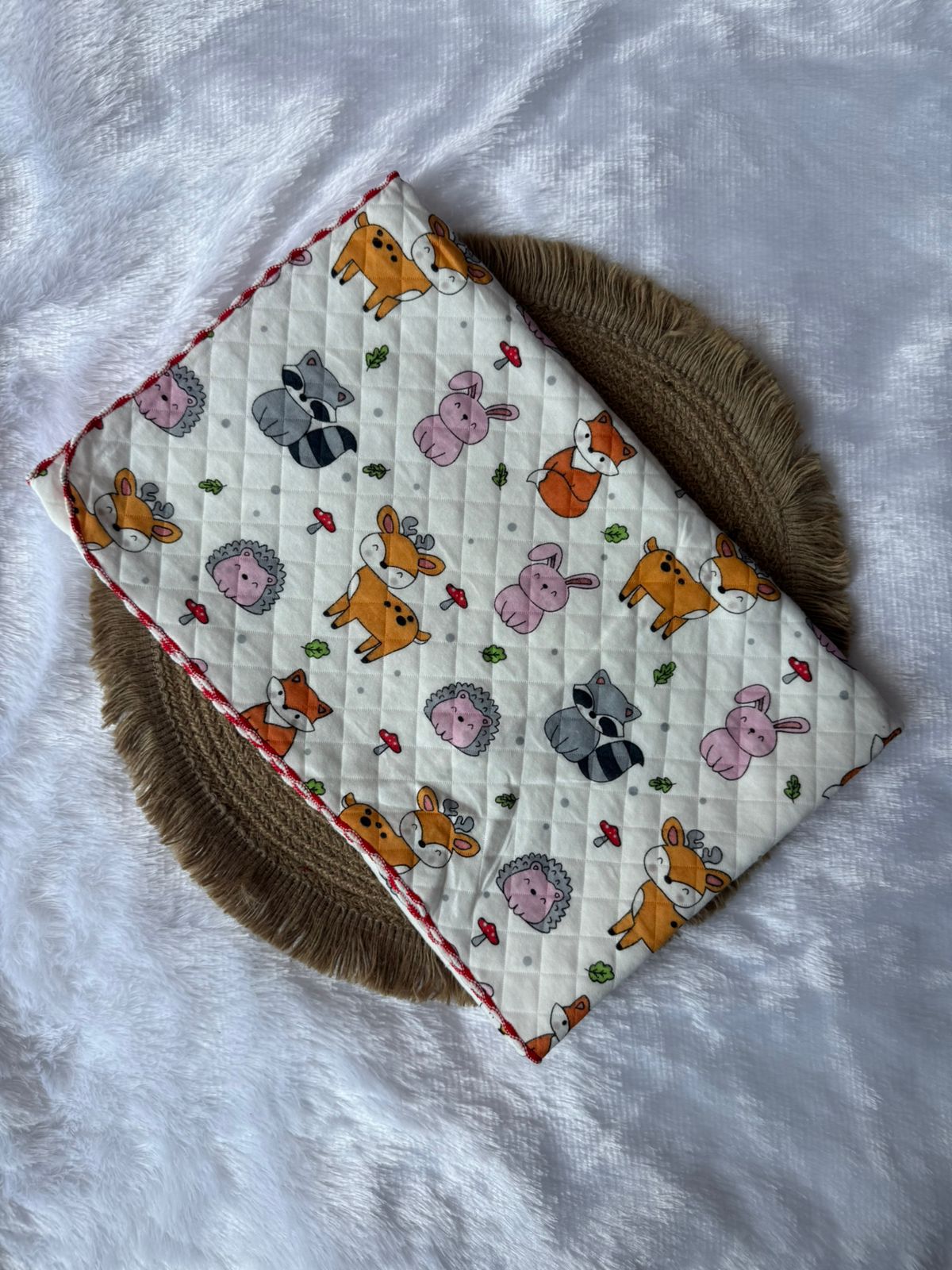 Premium Swaddle/ Wrapper/ Receiving Blanket - Animals