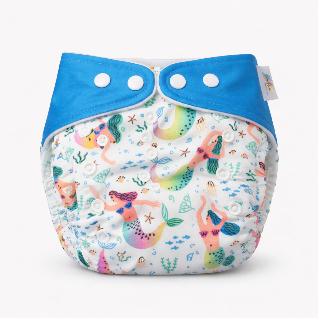 OneFit Free Size Cloth Diapers - Sky Blue